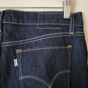 Levi's 633 Y2K Green Tab Eco Line Low Rise Bootcut Dark Wash